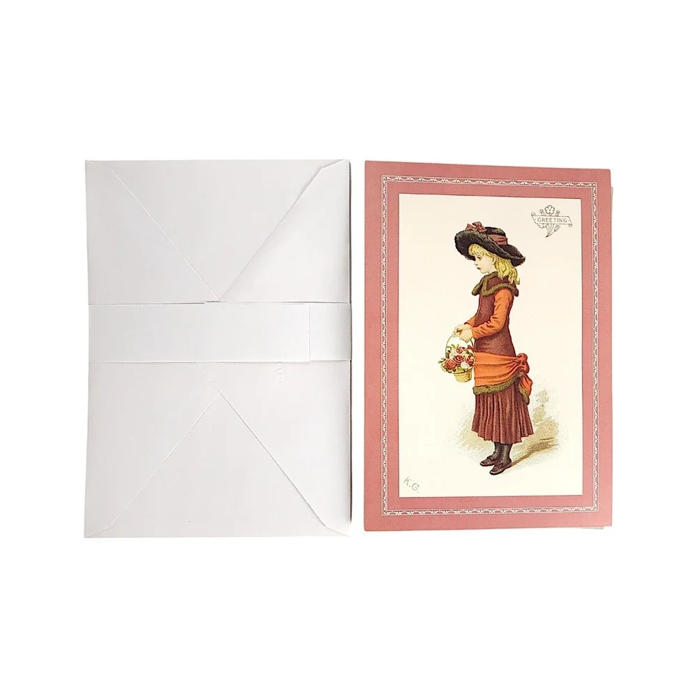 Boxed Kate Greenaway Hallmark Historical Collection Assorted Note Cards